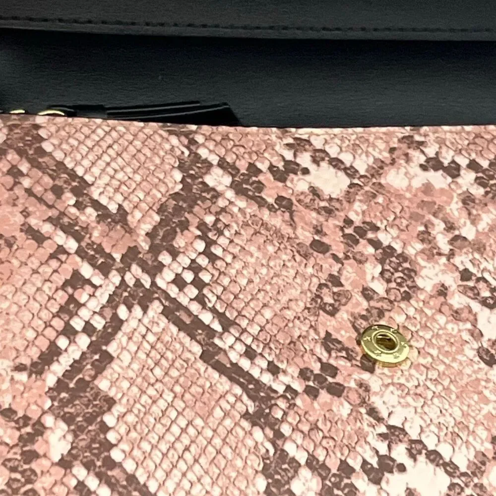 Victoria's Secret Women's Multicolor Exotic Python‎ Tech Wristlet Wallet